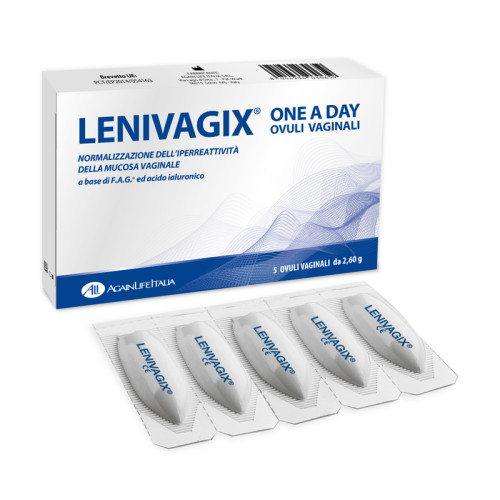 Lenivagix one a day 5 ovuli vaginali