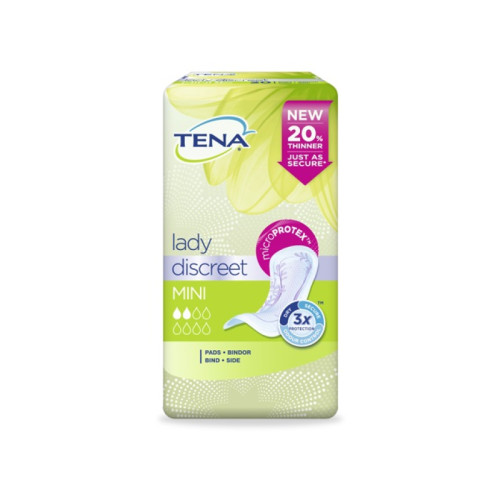 Pannolone sagomato tena discreet mini 20 pezzi