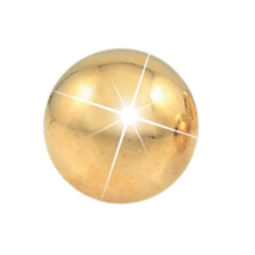 Pallina oro 4mm