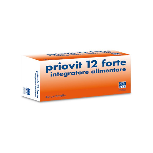 Priovit 12 forte 40 caramelle
