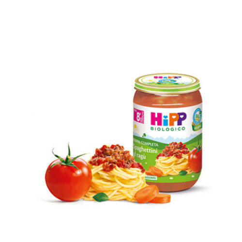 Hipp bio spaghettini al ragu' 220 g