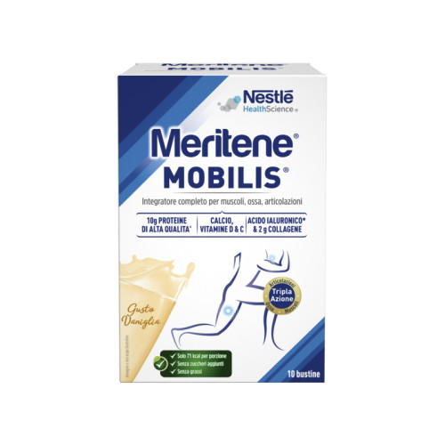 Meritene mobilis gusto vaniglia 10 bustine da 21 g