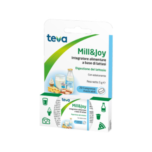 Mill&joy teva 20 compresse masticabili