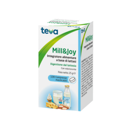 Mill&joy teva a basedi lattasi 100 compresse masticabili
