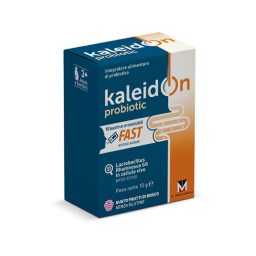 Kaleidon probiotic fast frutti di bosco 10 buste orosolubili