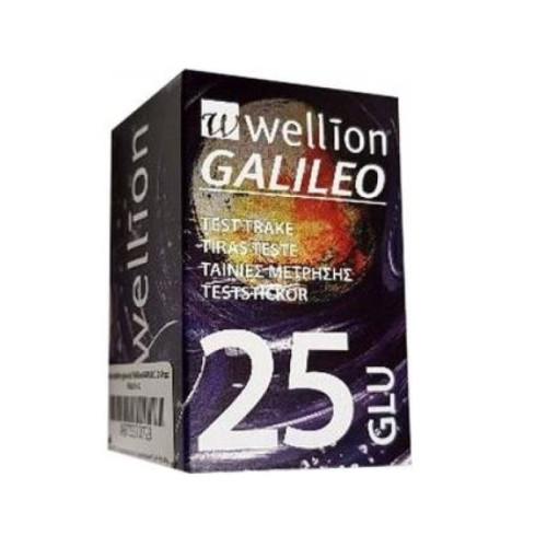 Wellion galileo strips 25 glicemia