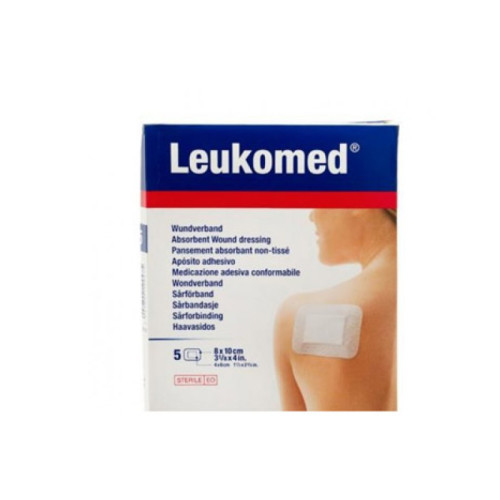 Leukomed medicazione post-operatoria in tessuto non tessuto 8 x 10 cm