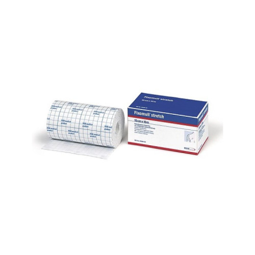 Fascia autoadesiva ipoallergenica fixomull stretch per fissaggio cateteri m 10 x 5 cm