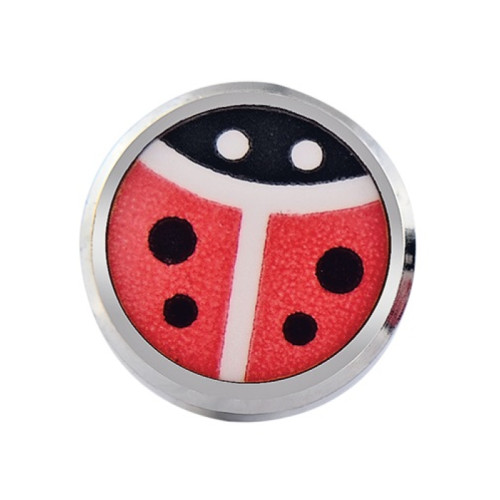 Pre orecchino coccinella 6mm