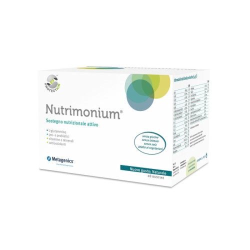 Nutrimonium 28 bustine da 7,3 g senza glutine senza lattosio senza soia