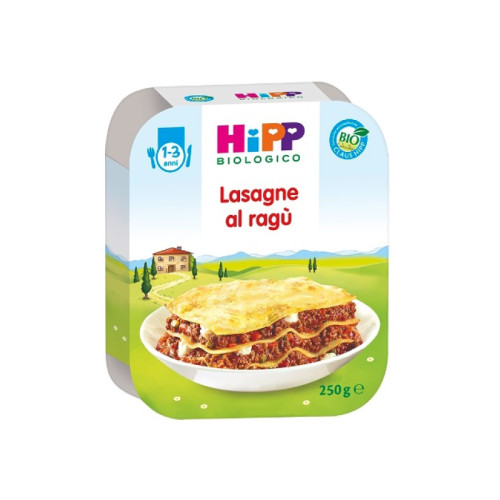 Hipp bio lasagne al ragu vaschetta 250 g