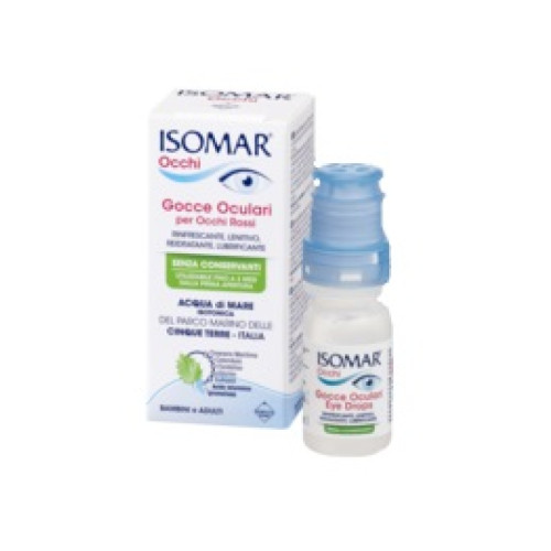 Isomar occhi gocce oculari all'acido ialuronico 0,20% 10 ml senza conservanti