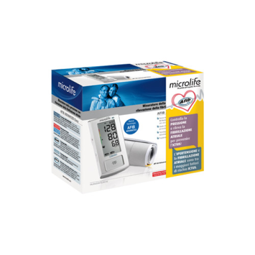 Misuratore di pressione elettronico microlife afib advanced easy
