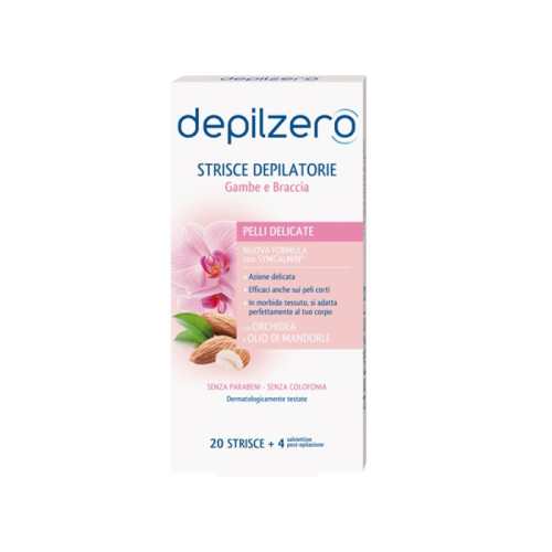 Depilzero strisce gambe braccia 20 pezzi