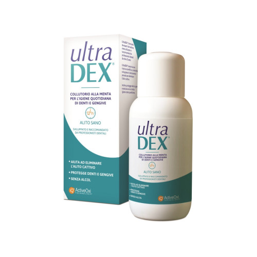 Ultradex collutorio alito sano 250 ml senza alcool