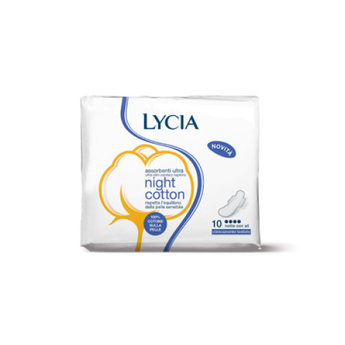 Lycia cotone ali notte 10 pezzi