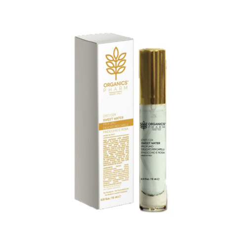 Organics pharm sweet water profumo delicato per capelli finocchio e rosa 15 ml