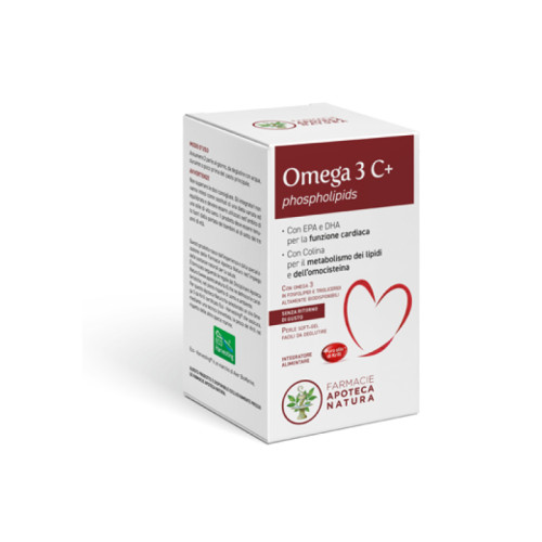 Omega 3 c+ phospholipids 60 perle soft-gel da 825 mg