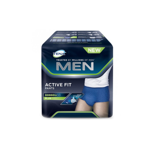 Pull up uomo tena men pants active fit l 8 pezzi