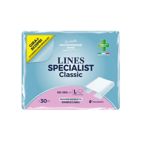 Traversa lines specialist classic 80x180 cm 30 pezzi