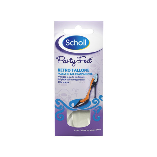 Plantare ortopedico per retro tallone party feet scholl gel activ 1 paio