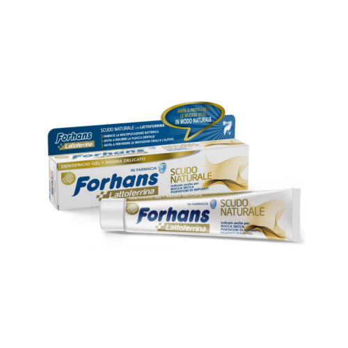 Forhans dentifricio scudo naturale 75 ml
