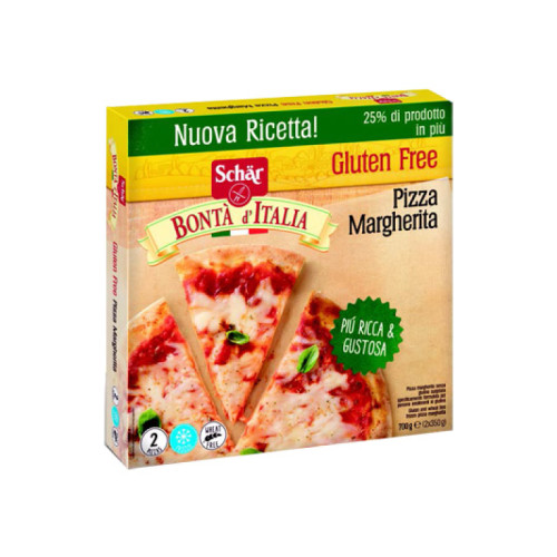Schar surgelati pizza margherita bonta' d'italia 2 x 350 g