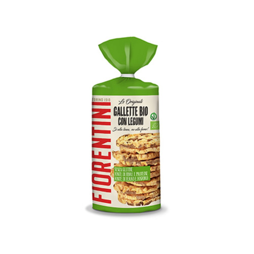 Gallette di mais bio con legumi 120 g