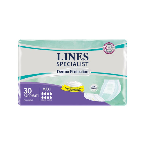 Lines specialist derm pannolone sagomato maxi 30 pezzi