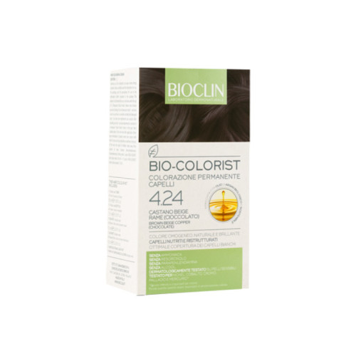 Bioclin bio colorist 4,24 castano beige rame cioccolato