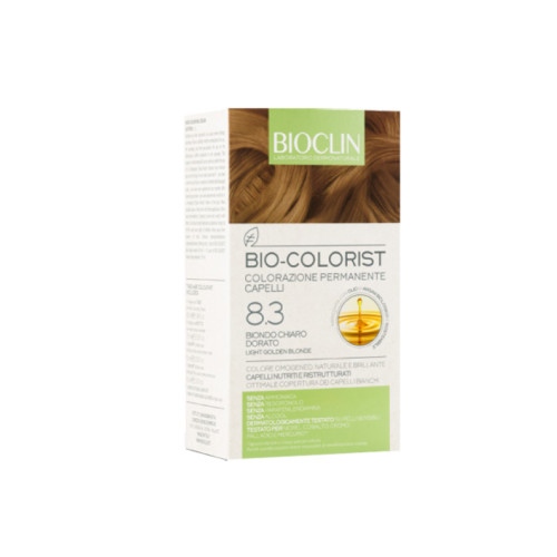 Bioclin bio colorist 8,3 biondo chiaro dorato