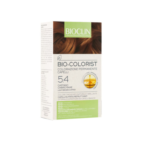 Bioclin bio colorist 5,4 castano chiaro rame