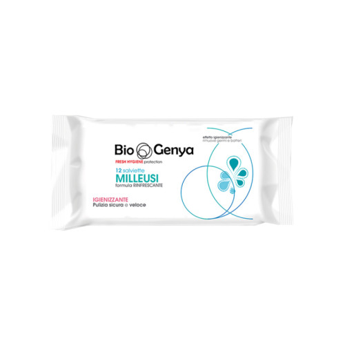 Biogenya fresh hygiene protection 12 salviette milleusi rinfrescante igienizzante