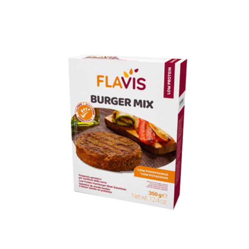 Flavis burger mix preparato aproteico per sostituto della carne 350 g