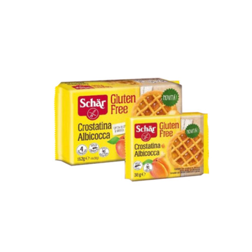 Schar crostatina con confettura di albicocca 4 monoporzioni da 35 g