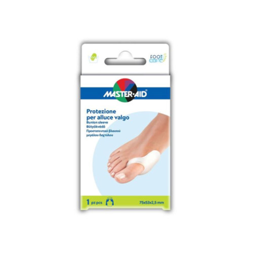 Protezione in gel master-aid footcare per alluce valgo 1 pezzo d6