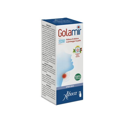 Golamir 2act spray 30 ml no alcool adulti e bambini da un anno di eta'