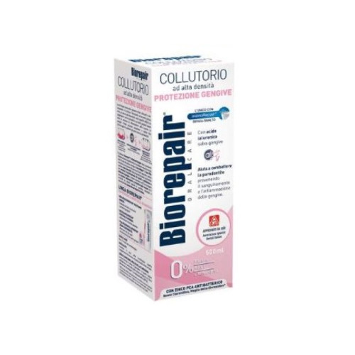 Biorepair oral care collutorio alta intensita' con antibatterico protezione gengive 500 ml