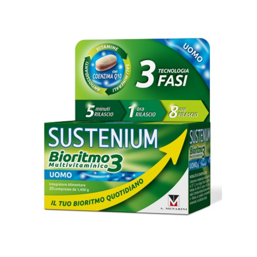 Sustenium bioritmo3 uomo adulto 30 compresse