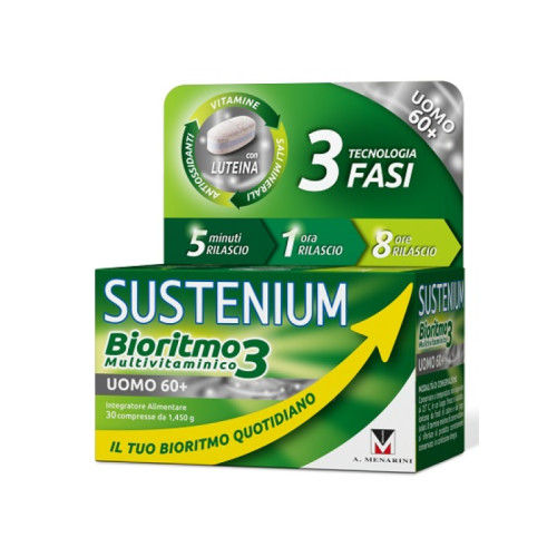Sustenium bioritmo3 uomo 60+ 30 compresse
