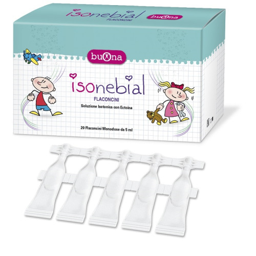 Isonebial flaconcini soluzione isotonica 0,9% con aggiunta di ectoina 20x5 ml