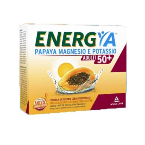 Energya papaya magnesio potassio 50+ 14 bustine