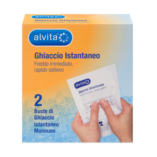 Alvita ghiaccio istantaneo 2 pezzi