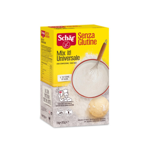 Schar mix it farina universale senza lattosio 1 kg + 20 g
