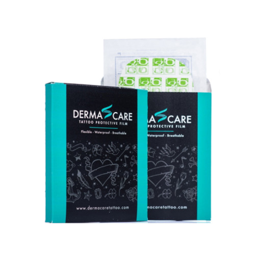 Medicazione derma care strip in poliuretano puro per tatuaggi 6 pezzi