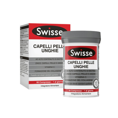 Swisse capelli pelle unghie 60 compresse