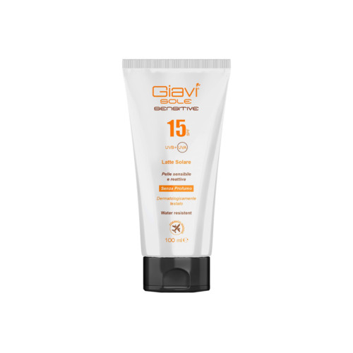Giavi sole latte 15 sens 100 ml