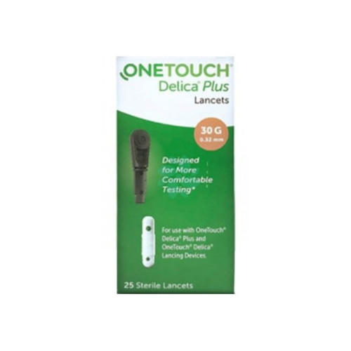 Lancette pungidito onetouch delica plus 25 pezzi confezione retail