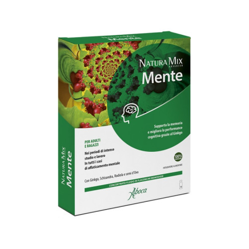 Natura mix advanced mente 10 flaconcini