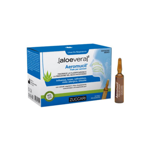 Aloevera2 aeromucil 10 fiale 5 ml